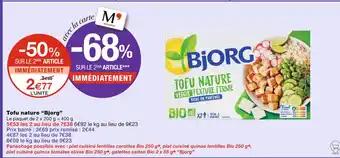 Bjorg Tofu nature