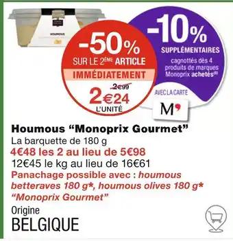 Monoprix Gourmet Houmous