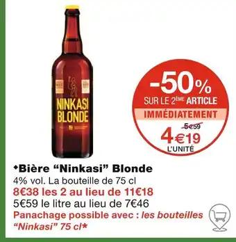 Ninkasi Bière Blonde