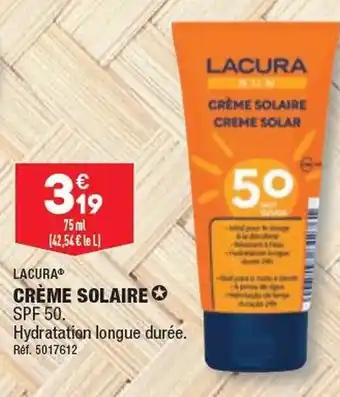 CRÈME SOLAIRE
