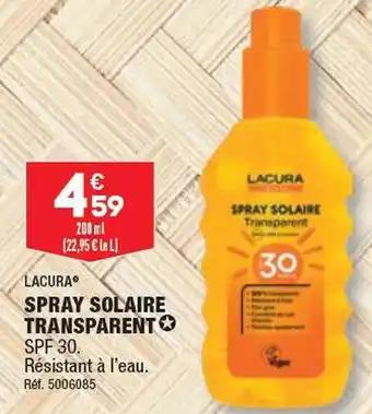 SPRAY SOLAIRE TRANSPARENT✪