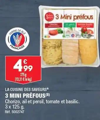 3 MINI PRÉFOUS (B)