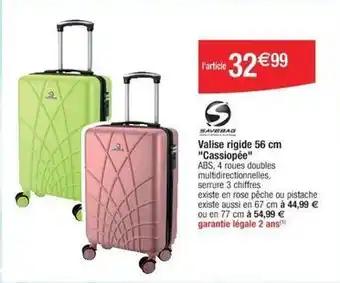 Savebag - valise rigide cassiopée