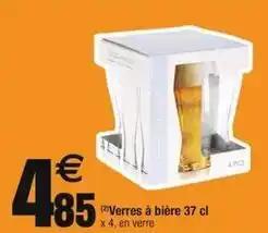 Verres à bière