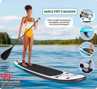 Paddle gonflable