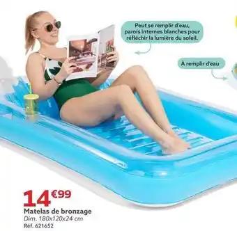 Matelas de bronzage