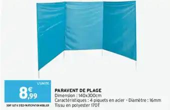 PARAVENT DE PLAGE