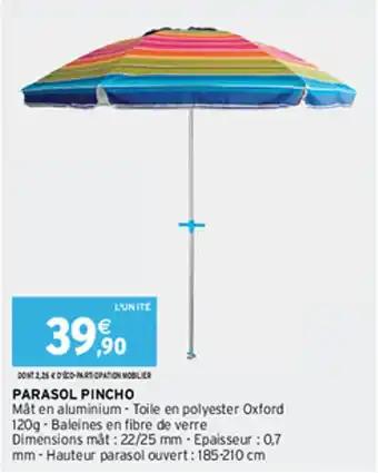 PARASOL PINCHO
