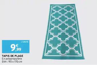 TAPIS DE PLAGE