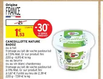 CANCOILLOTTE NATURE