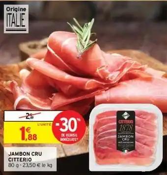 Citterio - jambon cru