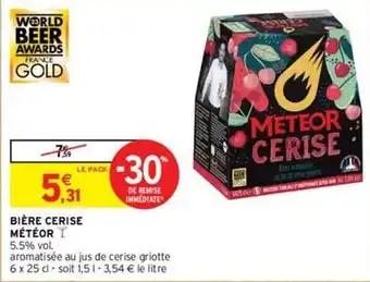 Métrôr - bière cerise