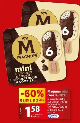 Magnum mini cookies mix