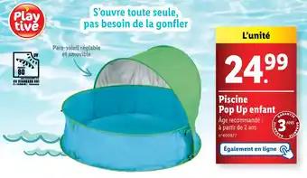 Piscine Pop Up enfant