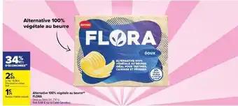Flora - aternovas 100% végétale au beurre