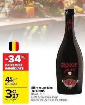 Jacobins - bière rouge max