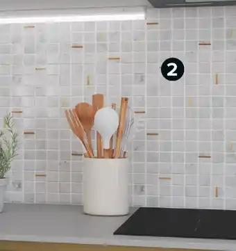 Villeroy & Bosch Mosaïque marbre gold blanc