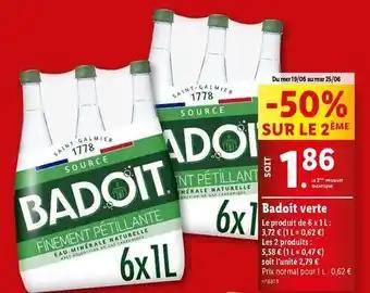 Badoit - verte