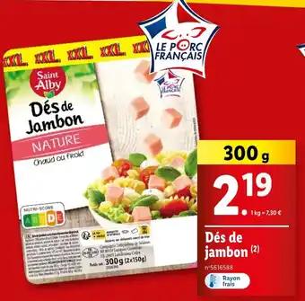 Dés de jambon (2)