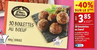 30 boulettes au bœuf
