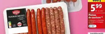 Plateau de saucisses (2)
