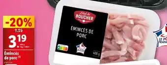 Émincés de porc (1)