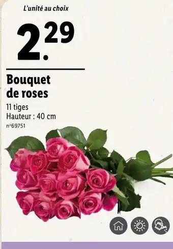 Bouquet de roses