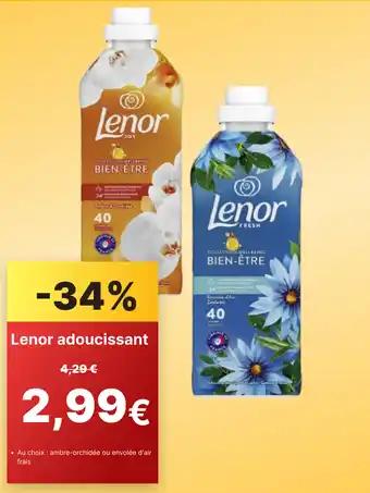 Lenor adoucissant