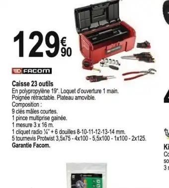 Caisse 23 outils