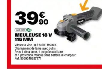 MEULEUSE 18 V