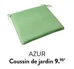 Azur coussin de jardin