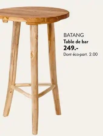 Batang - table de bar