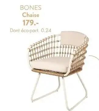 Bones - chaise