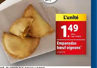 Empanadas bœuf oignons