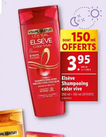 Elsève Shampooing color vive