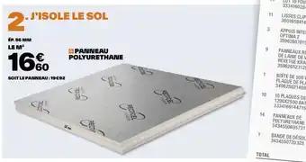 PANNEAUX POLYURETHANE