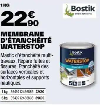 MEMBRANE D'ÉTANCHÉITÉ WATERSTOP