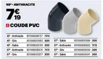 COUDE PVC