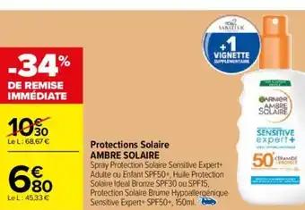 Protections Solaire AMBRE SOLAIRE