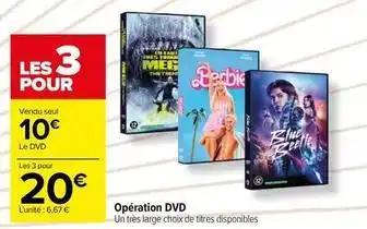 Barbie - opération dvd