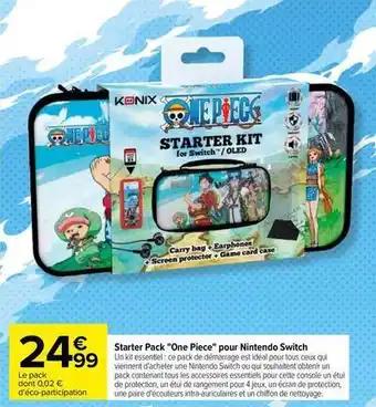 Tous - starter pack one piece pour nintendo switch