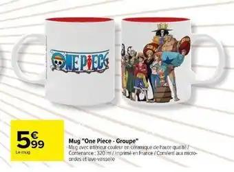 Mug one piece