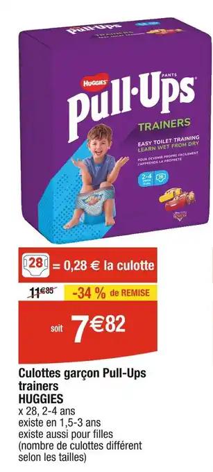 HUGGIES Culottes garçon Pull-Ups trainers