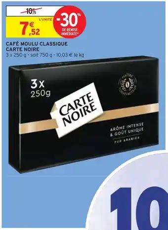 CARTE NOIRE CAFÉ MOULU CLASSIQUE