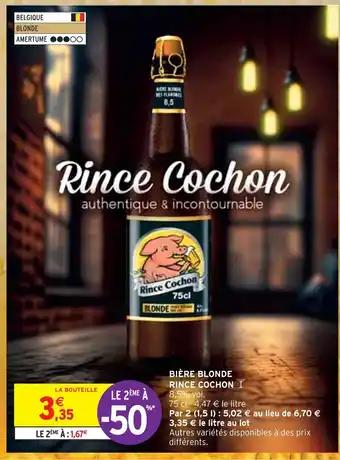 RINCE COCHON BIÈRE BLONDE