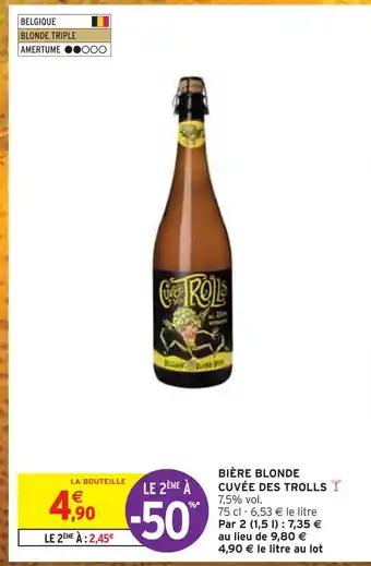 CUVÉE DES TROLLS BIÈRE BLONDE