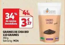 110 graines - graines de chia bio