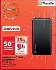 Xtrememac - batterie de secours