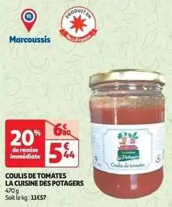 La cuisine des potagres - coulis de tomates