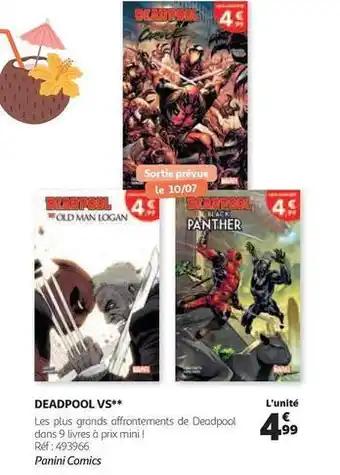 Panini comics - deadpool vs